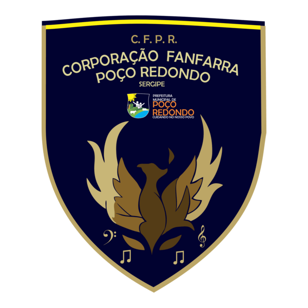brasão fanfarra de poço redondo -se Logo PNG Vector