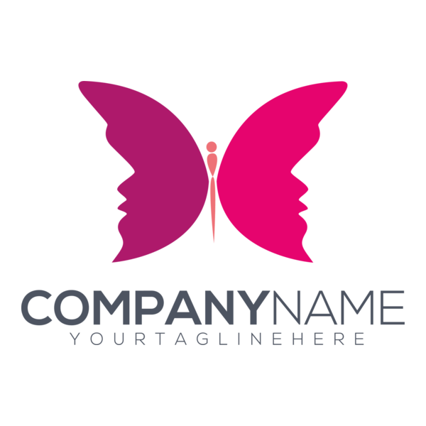 Butterfly Company Logo PNG Vector