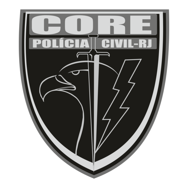 C.O.R.E POLICIA CIVIL RJ Logo PNG Vector