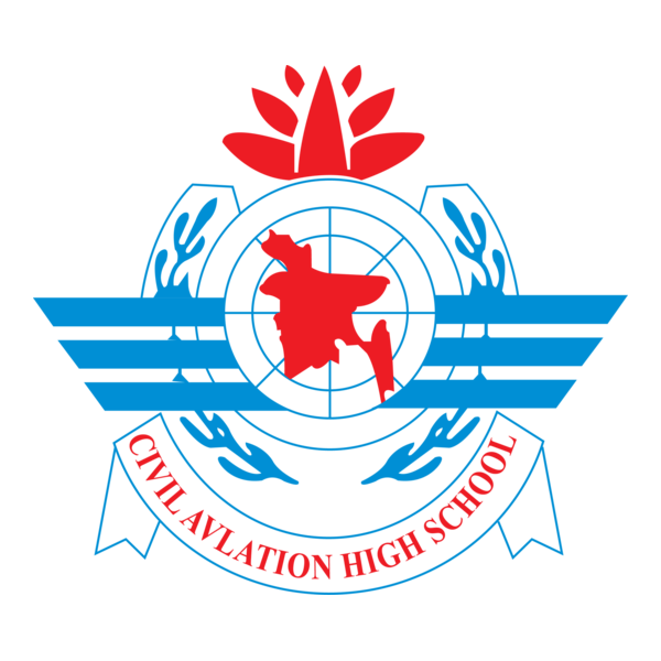 Civil Aviation High School Logo PNG Vector