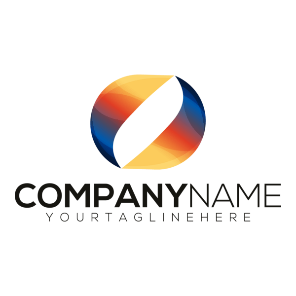 Colorful Company Shape Logo PNG Vector