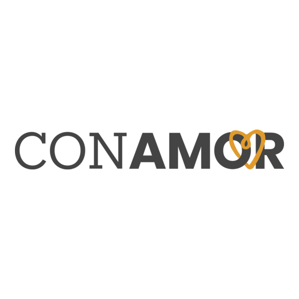 CON AMOR Logo PNG Vector