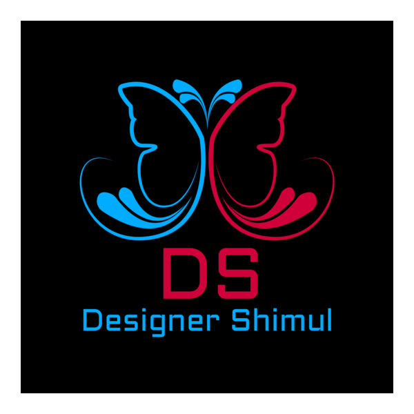 DS Designer Shimul Logo PNG Vector