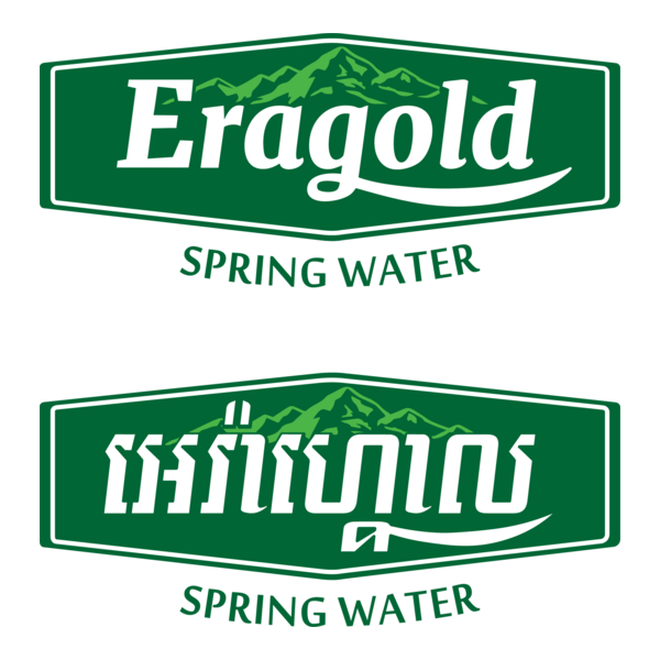 Eragold Spring Water Cambodia Logo PNG Vector