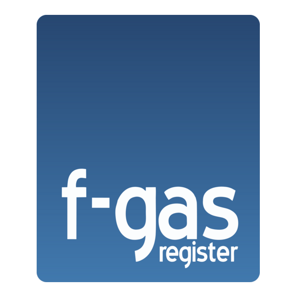F-Gas Register Logo PNG Vector