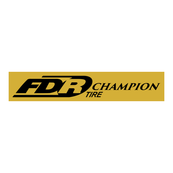 FDR Tire Champion Logo PNG Vector