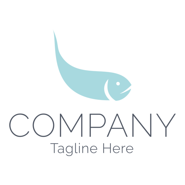 Fish Company Logo PNG Vector