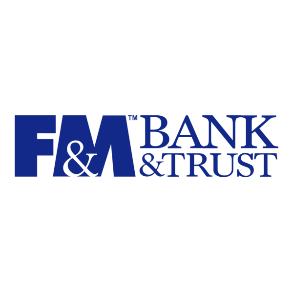 F&M Bank Trust Logo PNG Vector