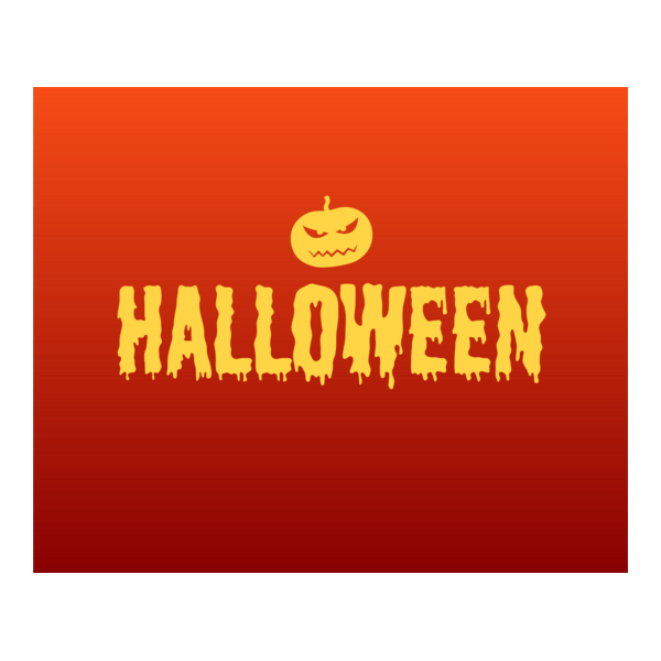 Halloween Angry Pumpkin Logo PNG Vector