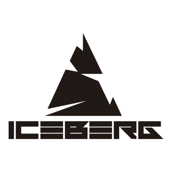 Iceberg Logo PNG Vector