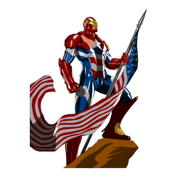 iron patriot Logo PNG Vector