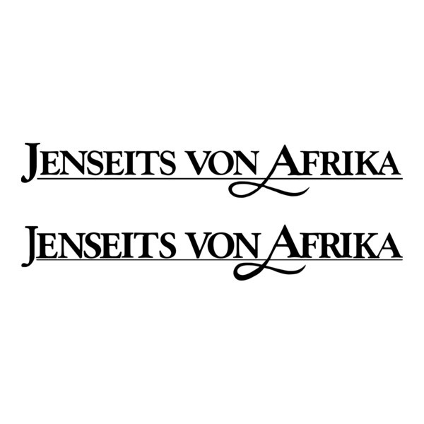 Jenseits von Afrika Logo PNG Vector