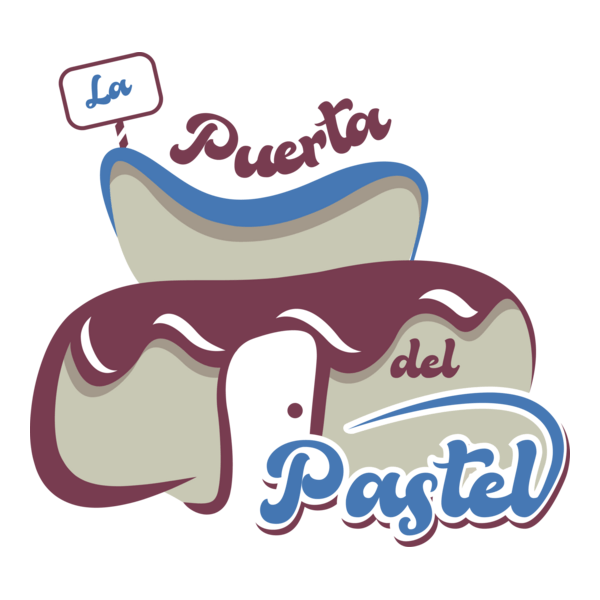 La puerta del pastel Logo PNG Vector