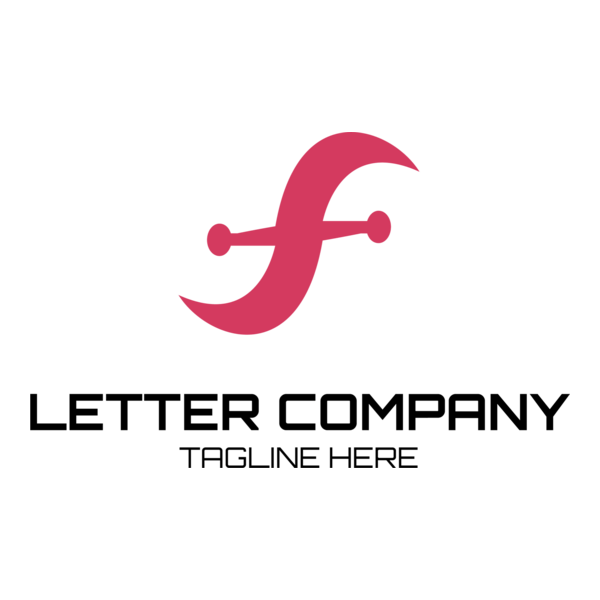 Letter F Company Logo PNG Vector