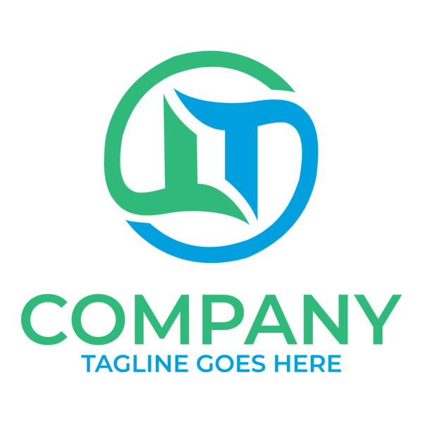 Letter T Company Logo PNG Vector