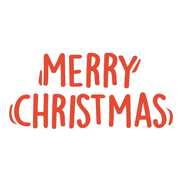 Merry Christmas Logo PNG Vector