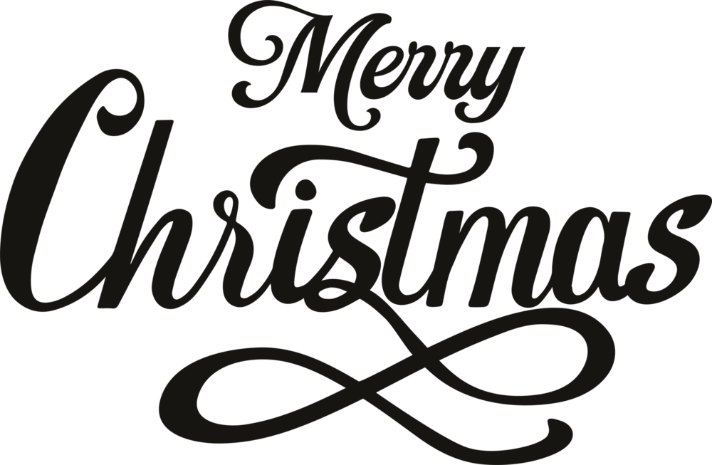 Merry Christmas Logo PNG Vector