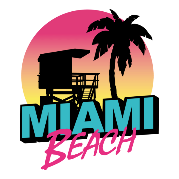 Miami Beach Logo PNG Vector