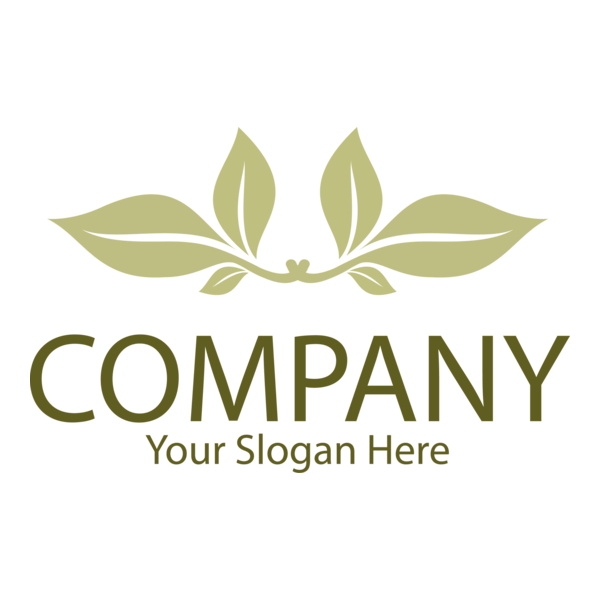 Modern Leaf Company Logo PNG Vector