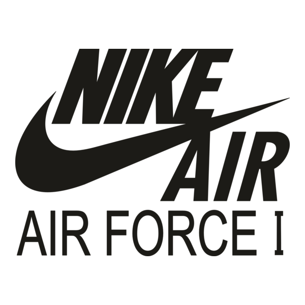 NIKE AIR FORCE 1 Logo PNG Vector
