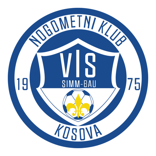 NK VIS Simm-Bau Kosova Logo PNG Vector