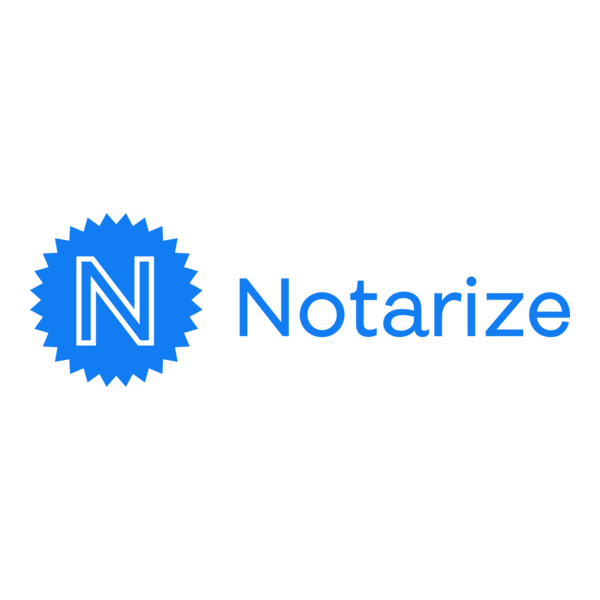 Notarize Logo PNG Vector