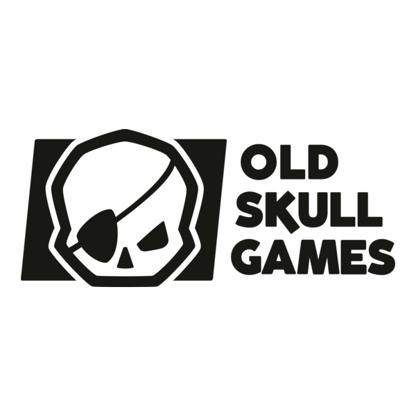 Old Skull Games Logo PNG Vector