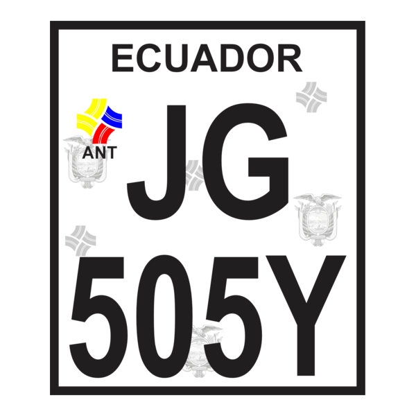 PLACA ECUADOR Logo PNG Vector
