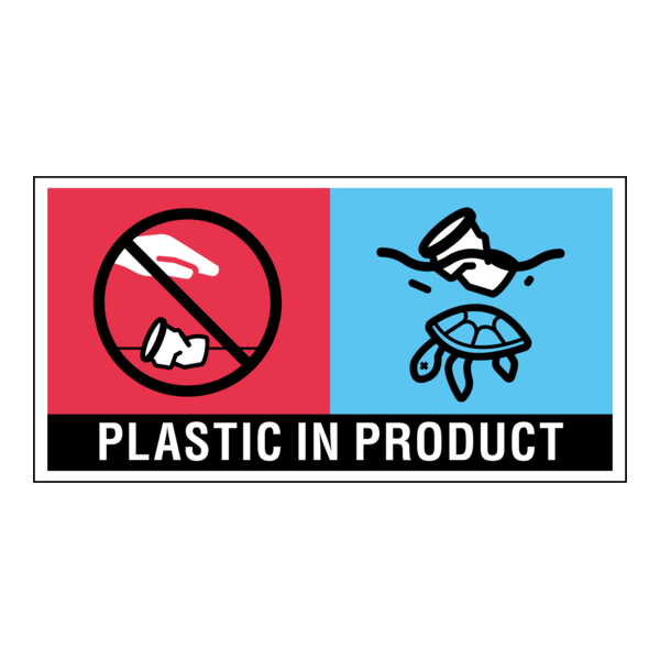 Plastic in Product Logo PNG Vector