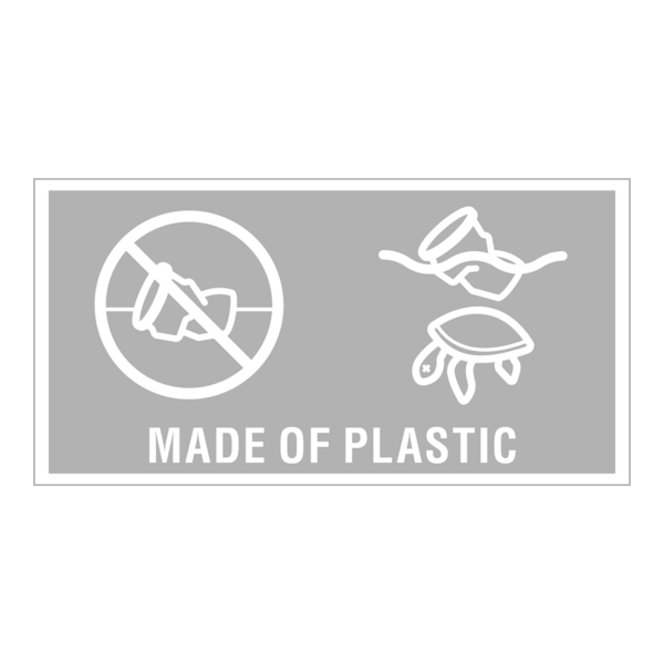 Plastic in Product Logo PNG Vector