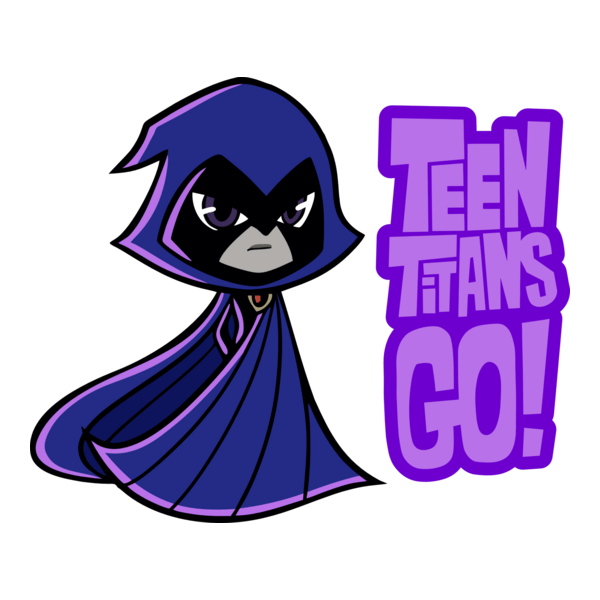 Raven Teen Titans Go Logo PNG Vector