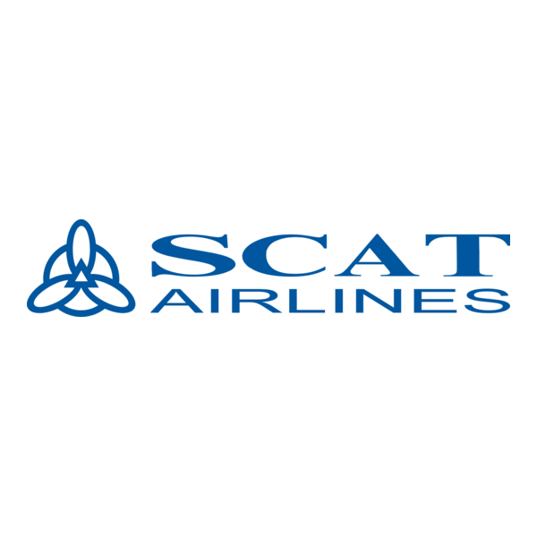 SCAT Airlines Logo PNG Vector
