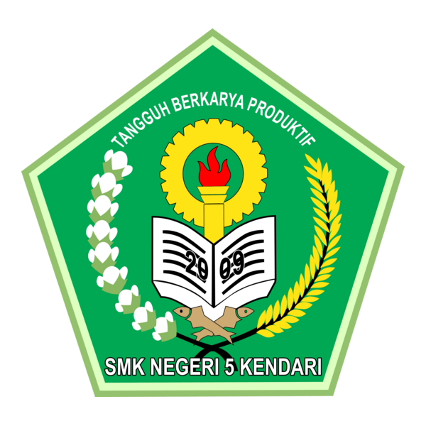 SMKN 5 KENDARI Logo PNG Vector