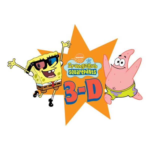 SpongeBob SquarePants 3D Logo PNG Vector