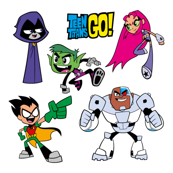 TEEN TITANS GO Logo PNG Vector