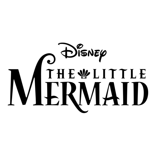 The Little Mermaid Logo PNG Vector