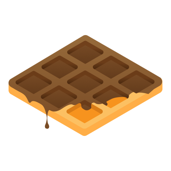 Waffle Logo PNG Vector
