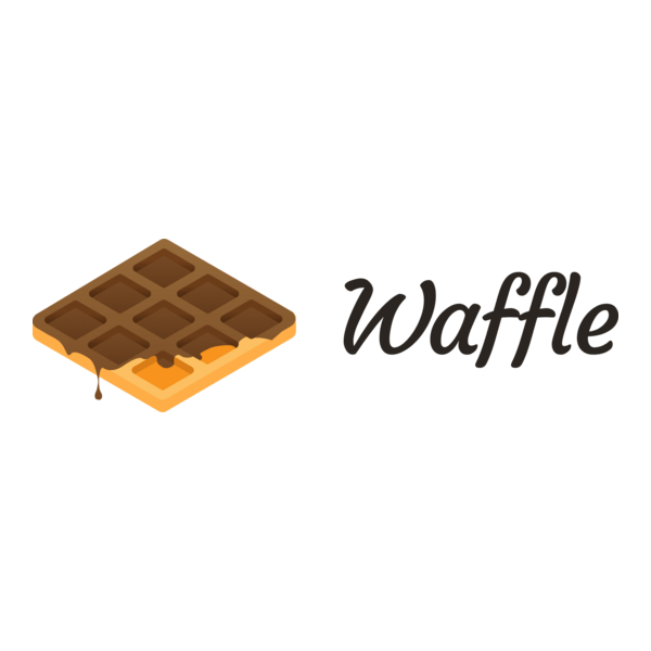 Waffle Logo PNG Vector