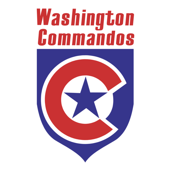 Washington Commandos Logo PNG Vector