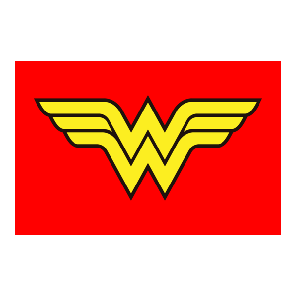 Wonder Woman Logo PNG Vector