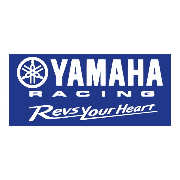 Yamaha Racing Revs Your Heart Logo PNG Vector