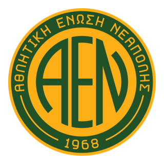 AEN - Athlitiki Enosi Neapolis 2021 Logo PNG Vector