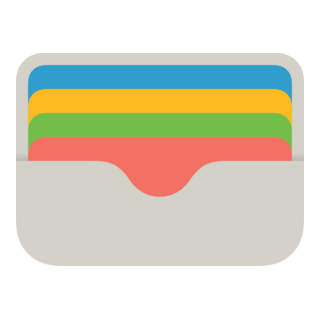 Apple Wallet Logo PNG Vector