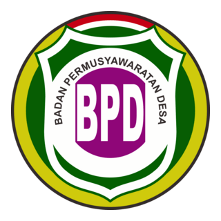 Badan Permusyawaratan Desa Logo PNG Vector