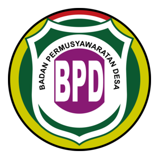 Badan Permusyawaratan Desa Logo PNG Vector