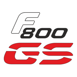 BMW F800 GS Logo PNG Vector