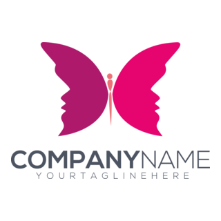 Butterfly Company Logo PNG Vector
