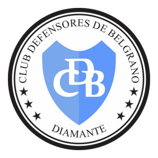 Club Defensores de Belgrano de Diamante Entre Ríos Logo PNG Vector