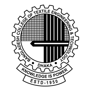 College of Textile Engineering & Technology Logo PNG Vector