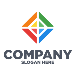 Colorful Shape for Business Company Logo PNG Vector
